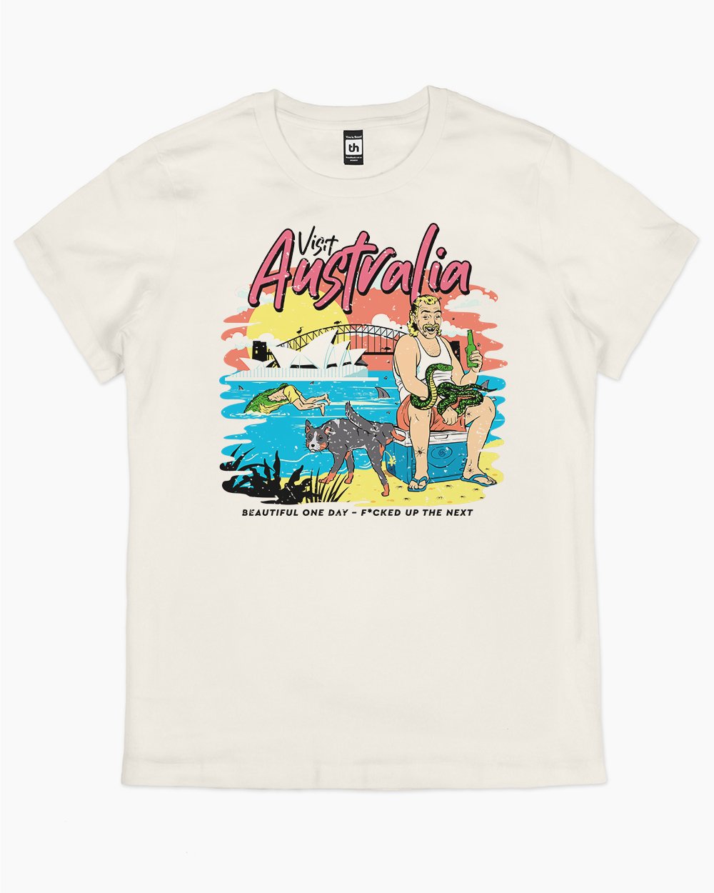 Visit Australia T-Shirt Australia Online #colour_natural