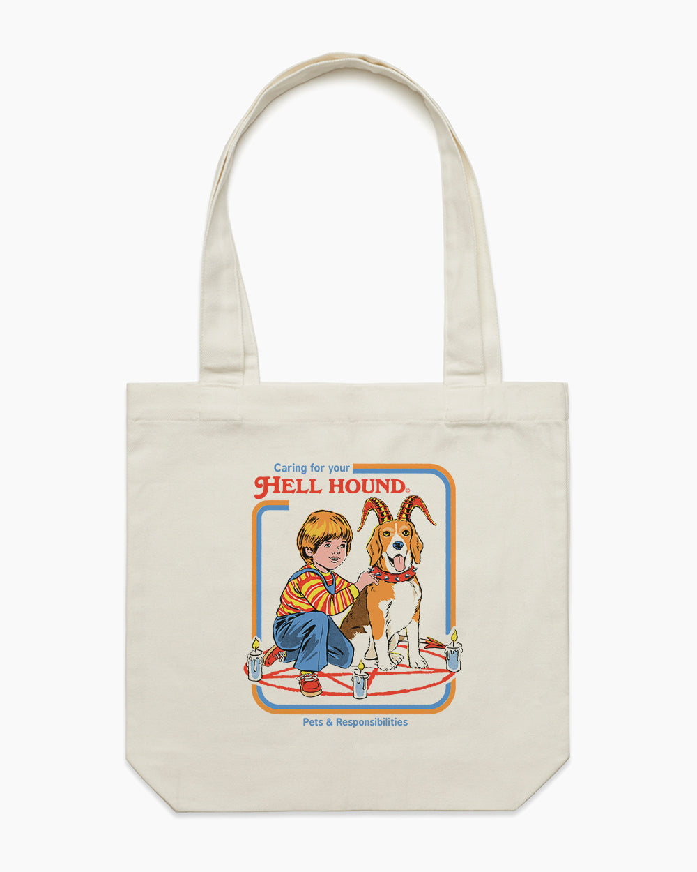 Caring For Your Hell Hound Tote Bag Australia Online #colour_