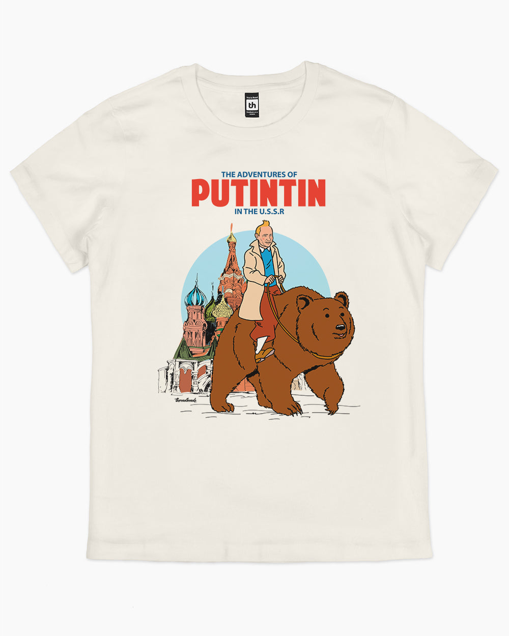 Putintin T-Shirt Australia Online #colour_natural