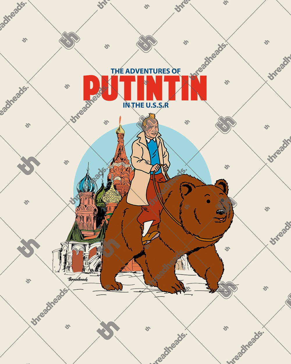Putintin T-Shirt Australia Online #colour_natural