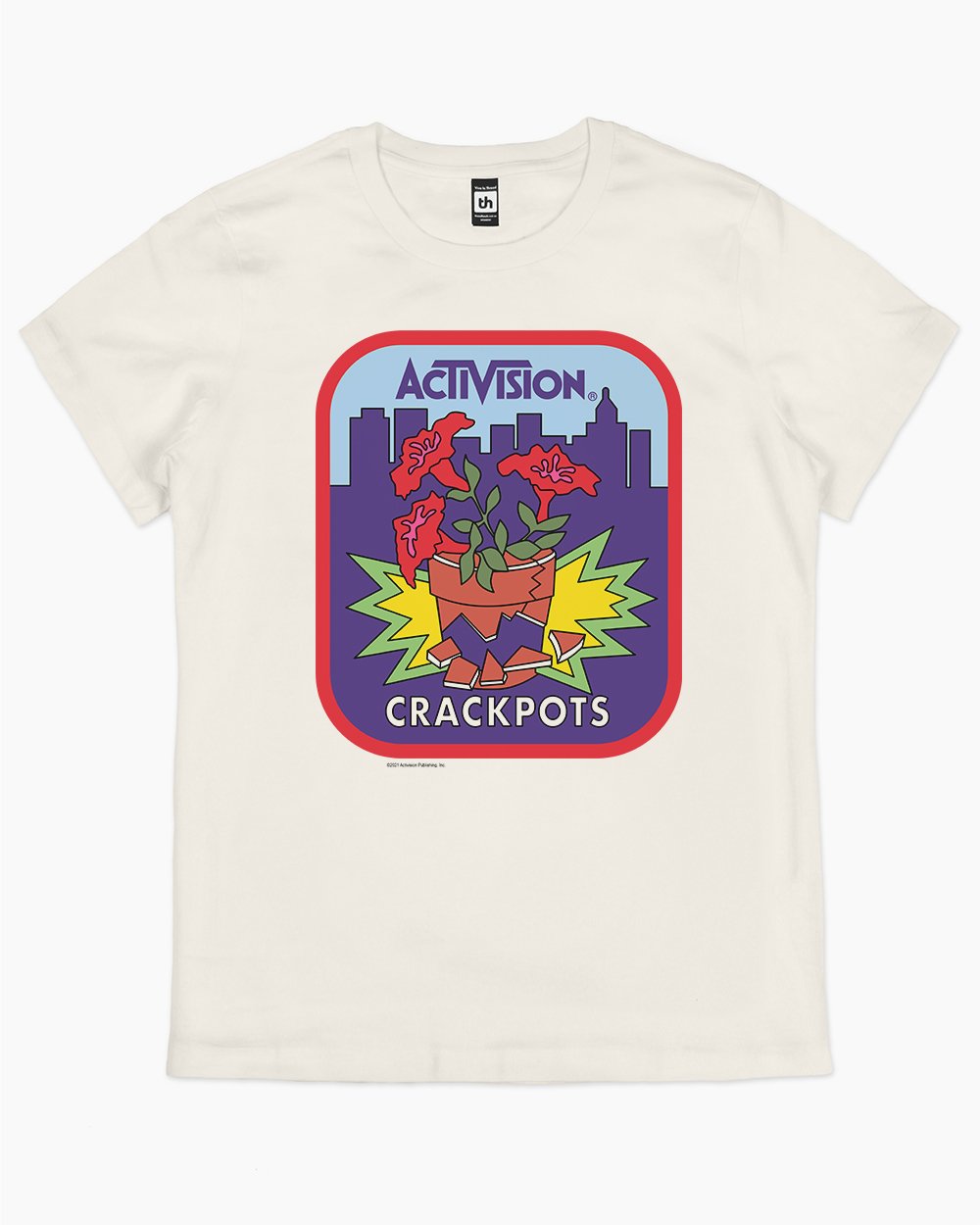 Crackpots T-Shirt Australia Online #colour_natural