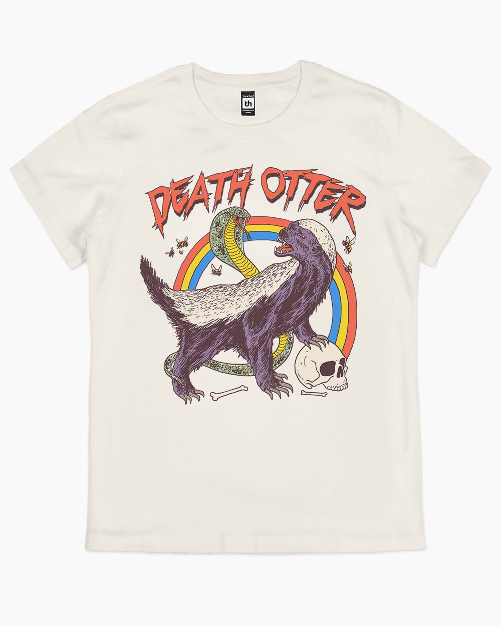 Death Otter T-Shirt Australia Online #colour_natural
