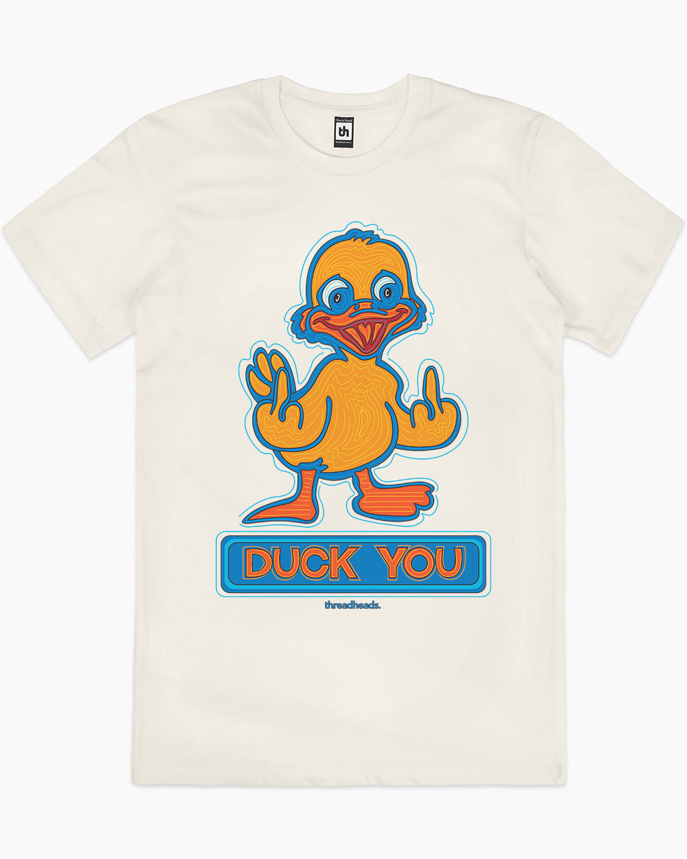 Duck You T-Shirt Australia Online #colour_natural