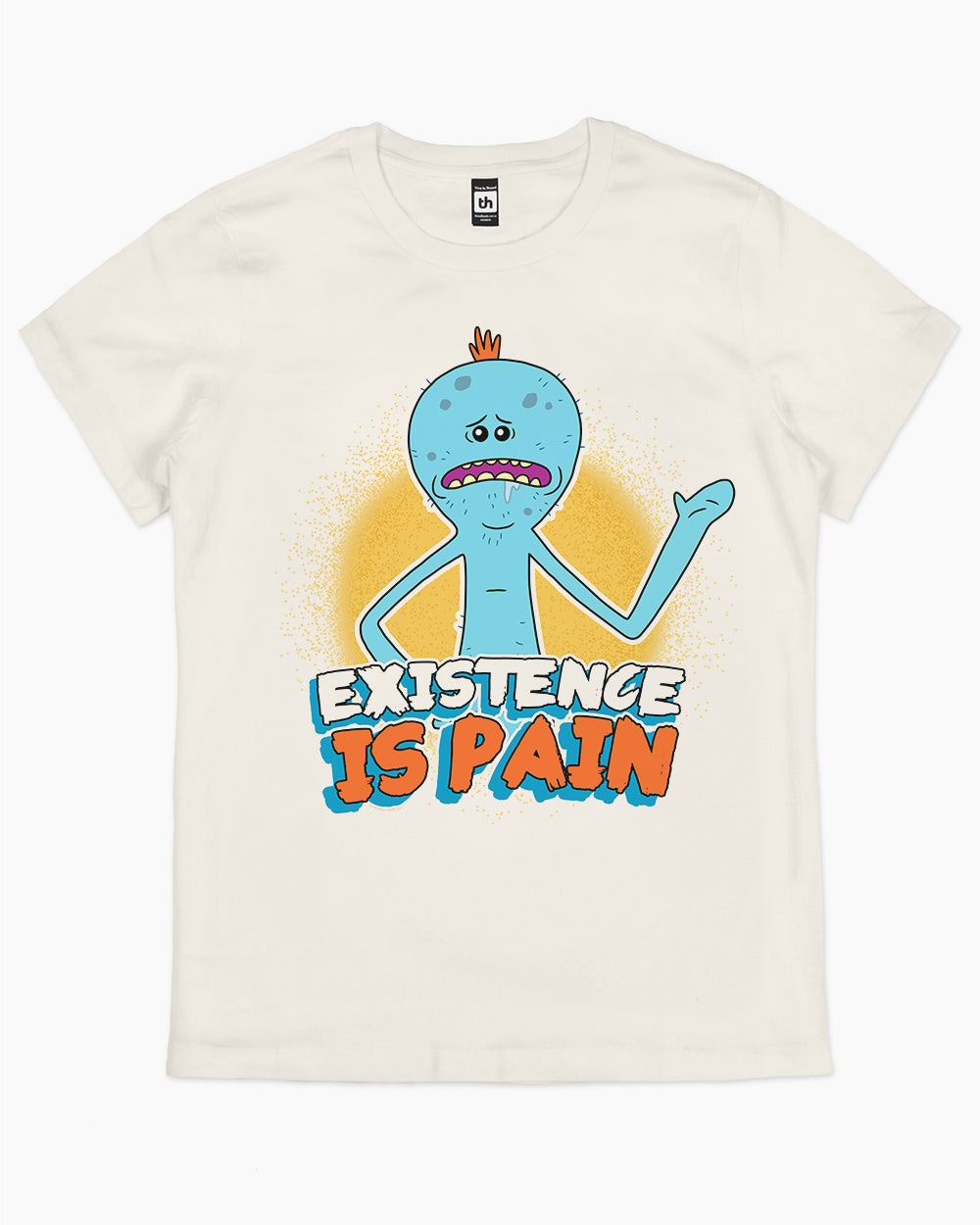 Existence is Pain T-Shirt Australia Online #colour_natural