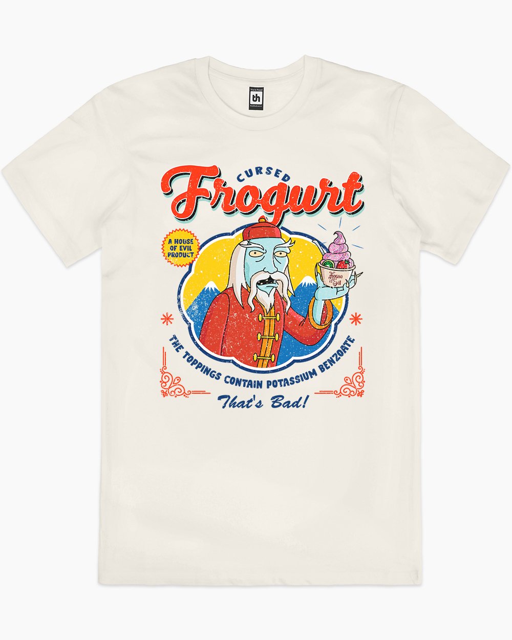 Frogurt T-Shirt Australia Online #colour_natural
