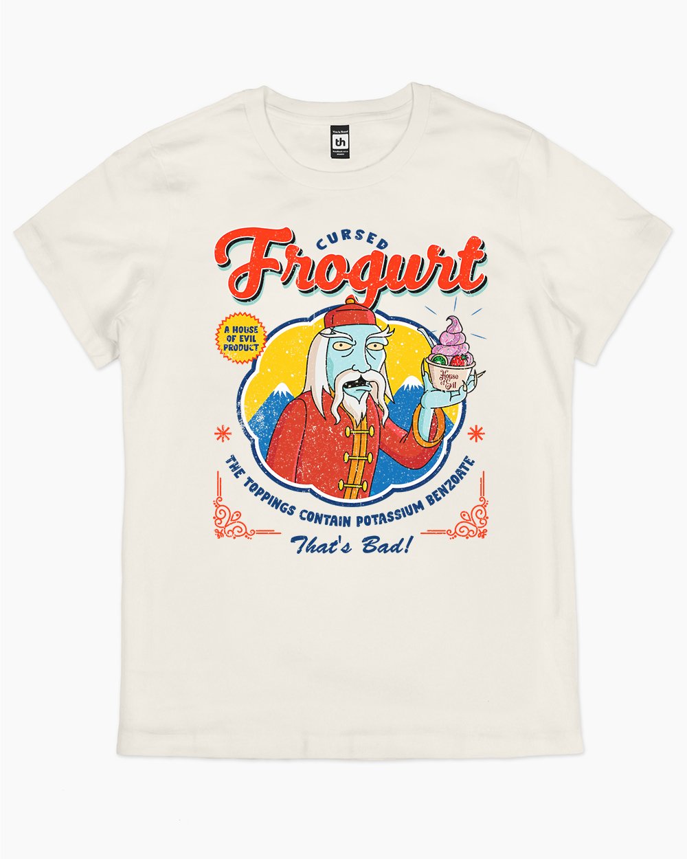 Frogurt T-Shirt Australia Online #colour_natural