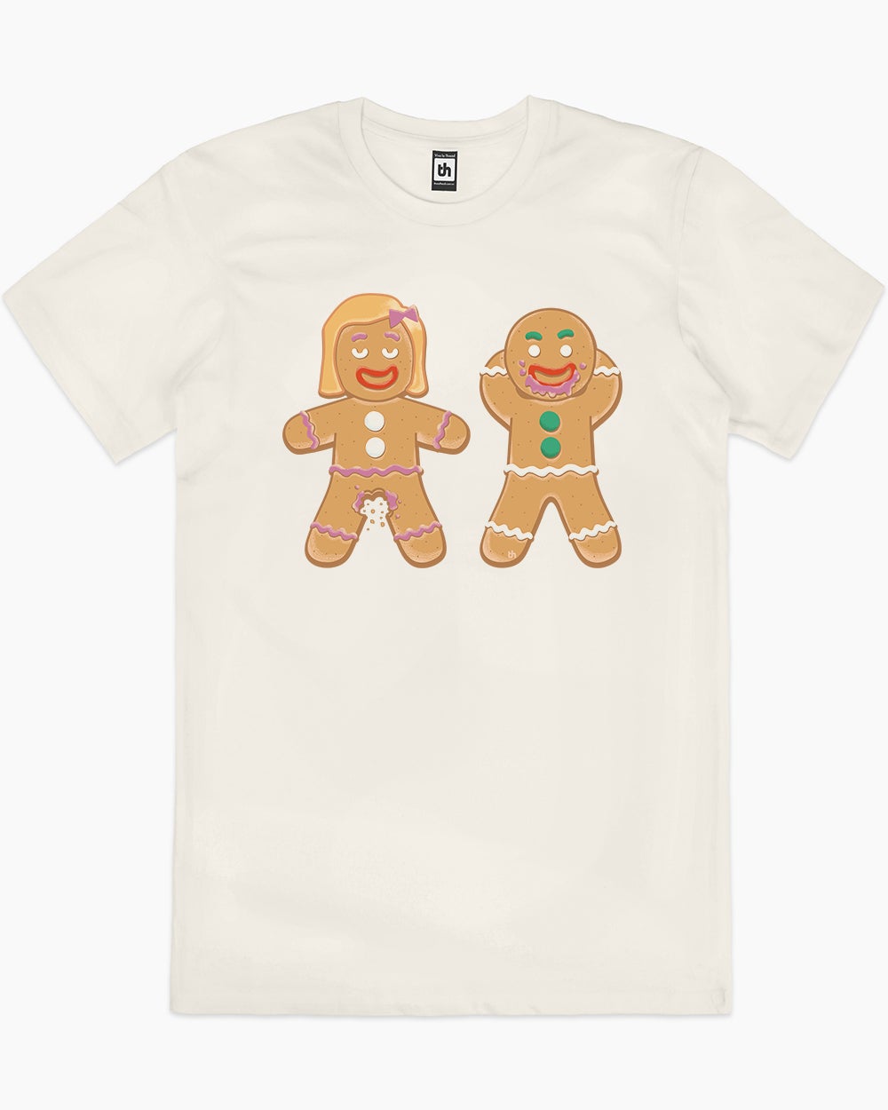 Gingerbread Friends T-Shirt Australia Online #colour_natural