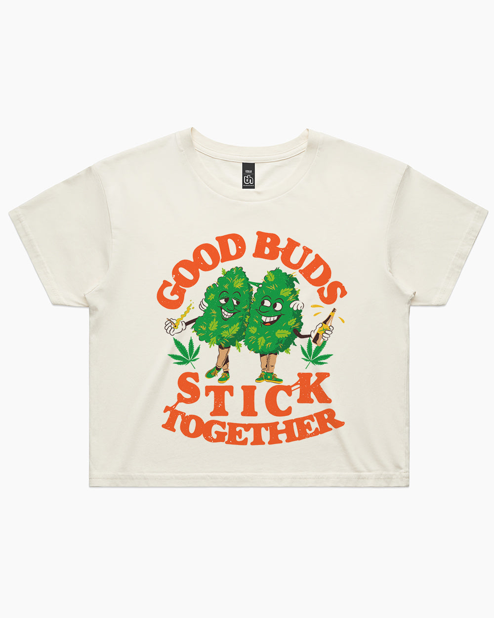 Good Buds Crop Tee Australia Online #colour_natural