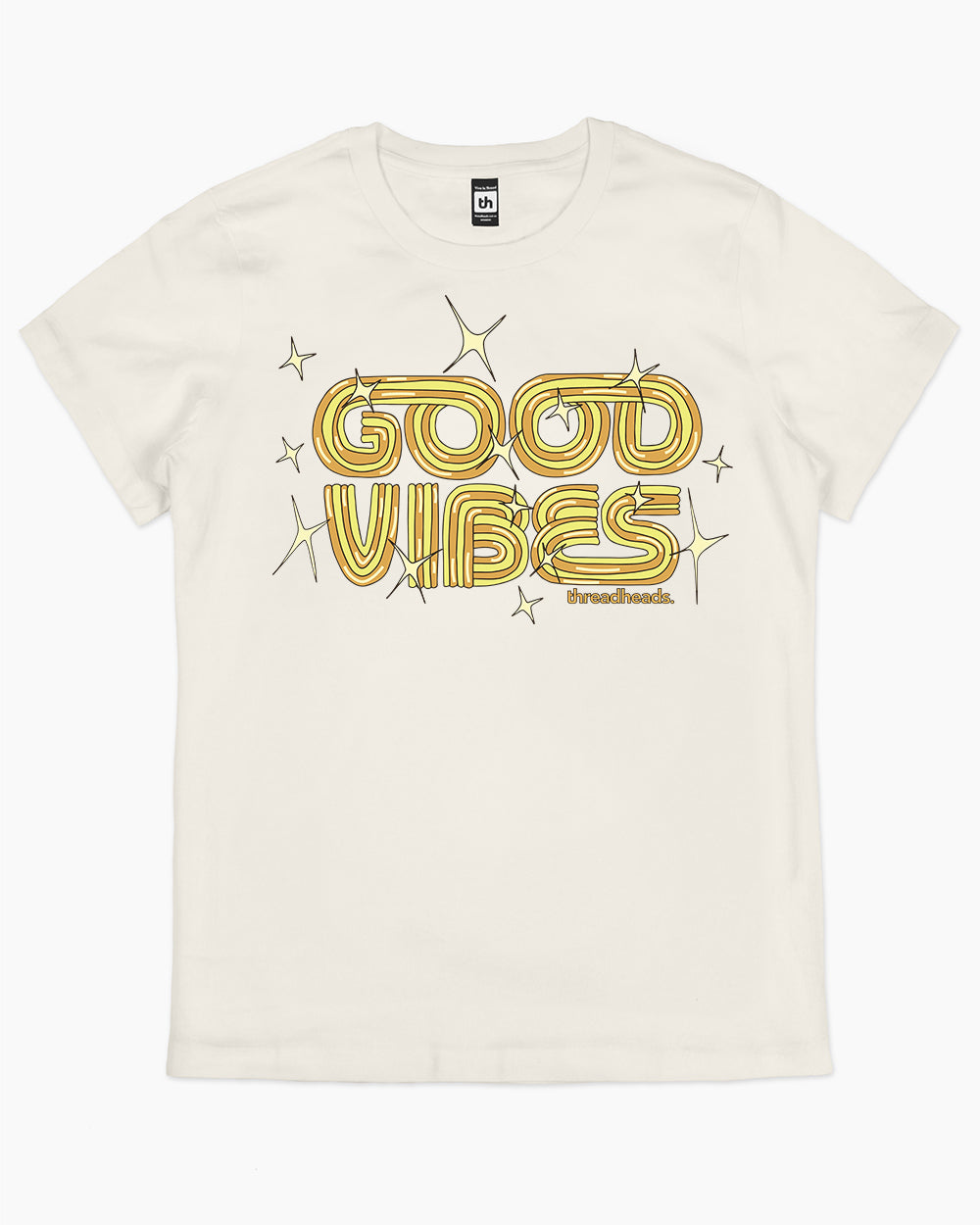Good Vibes T-Shirt Australia Online #colour_natural