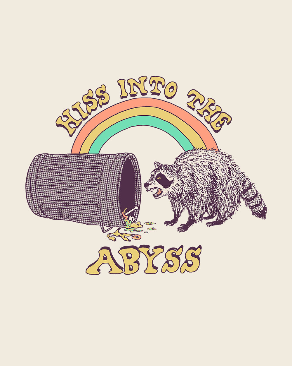 Hiss into the Abyss Tote Bag Australia Online #colour_natural