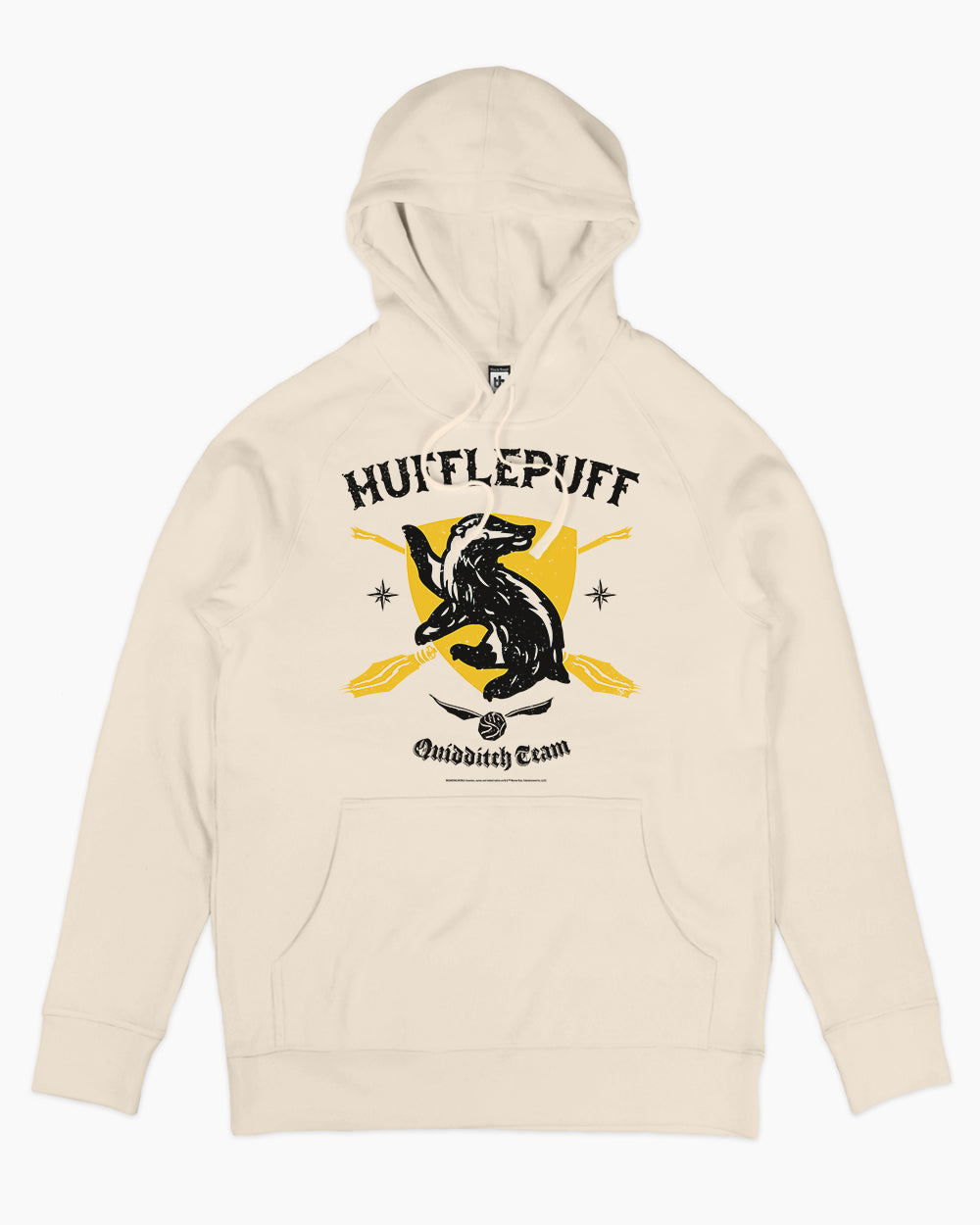 Hufflepuff Quidditch Team Hoodie Australia Online #colour_natural