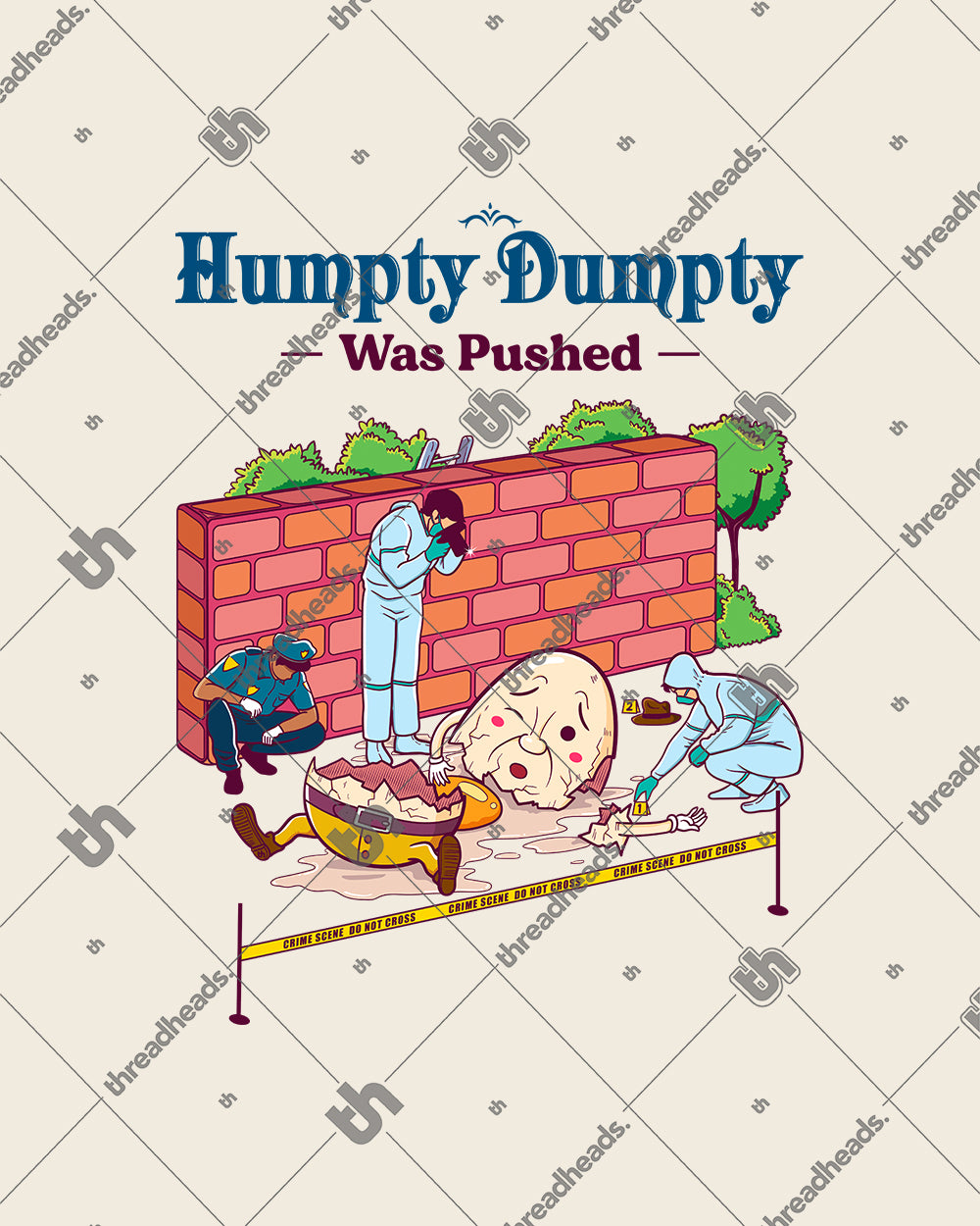 Humpty Dumpty was Pushed Tote Bag Australia Online #colour_natural