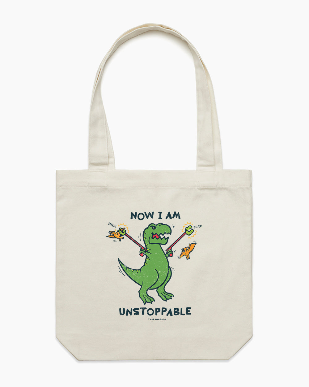 I Am Unstoppable Tote Bag Australia Online #colour_natural
