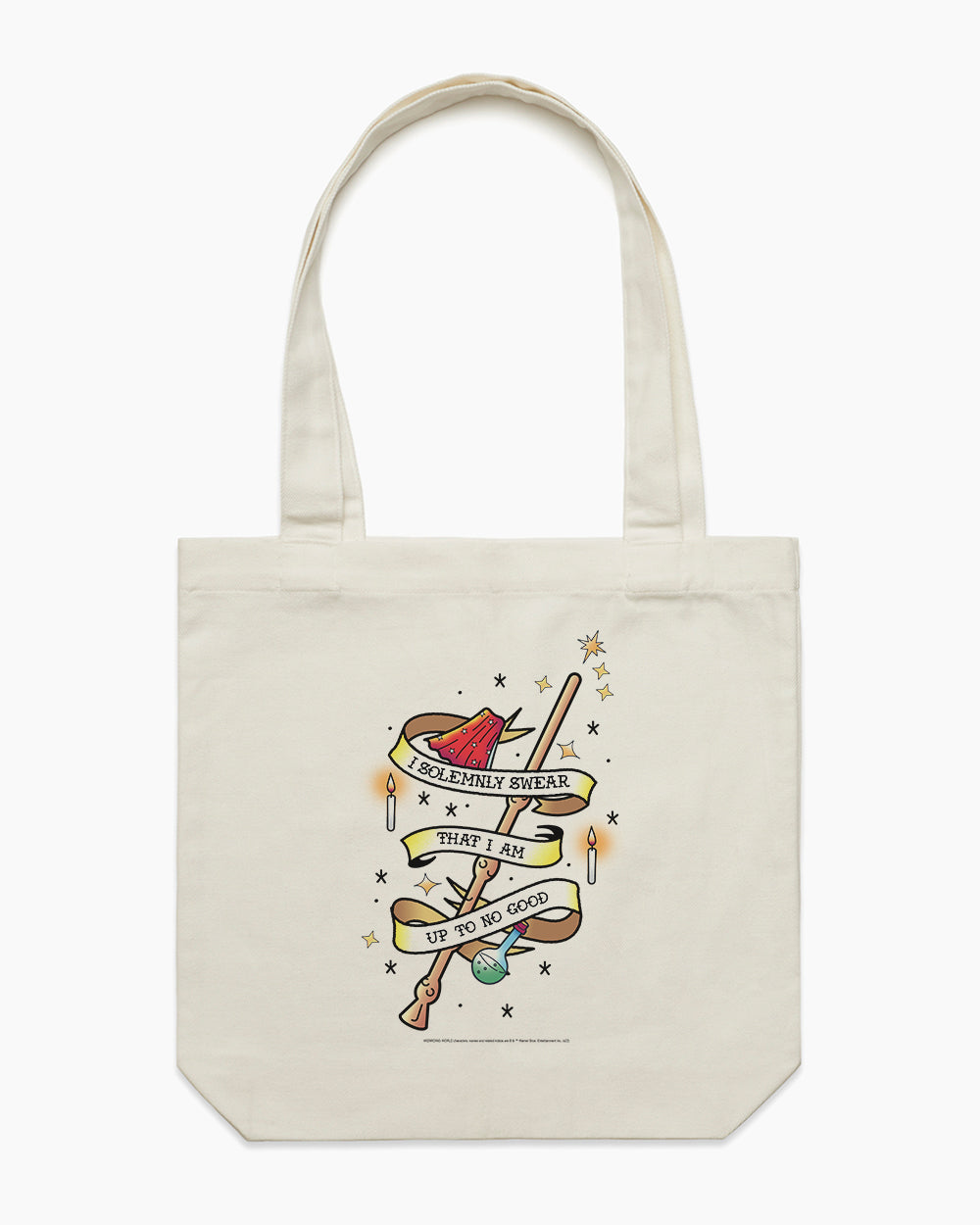 I Solemnly Swear That I Am Up to No Good Tote Bag Australia Online #colour_natural