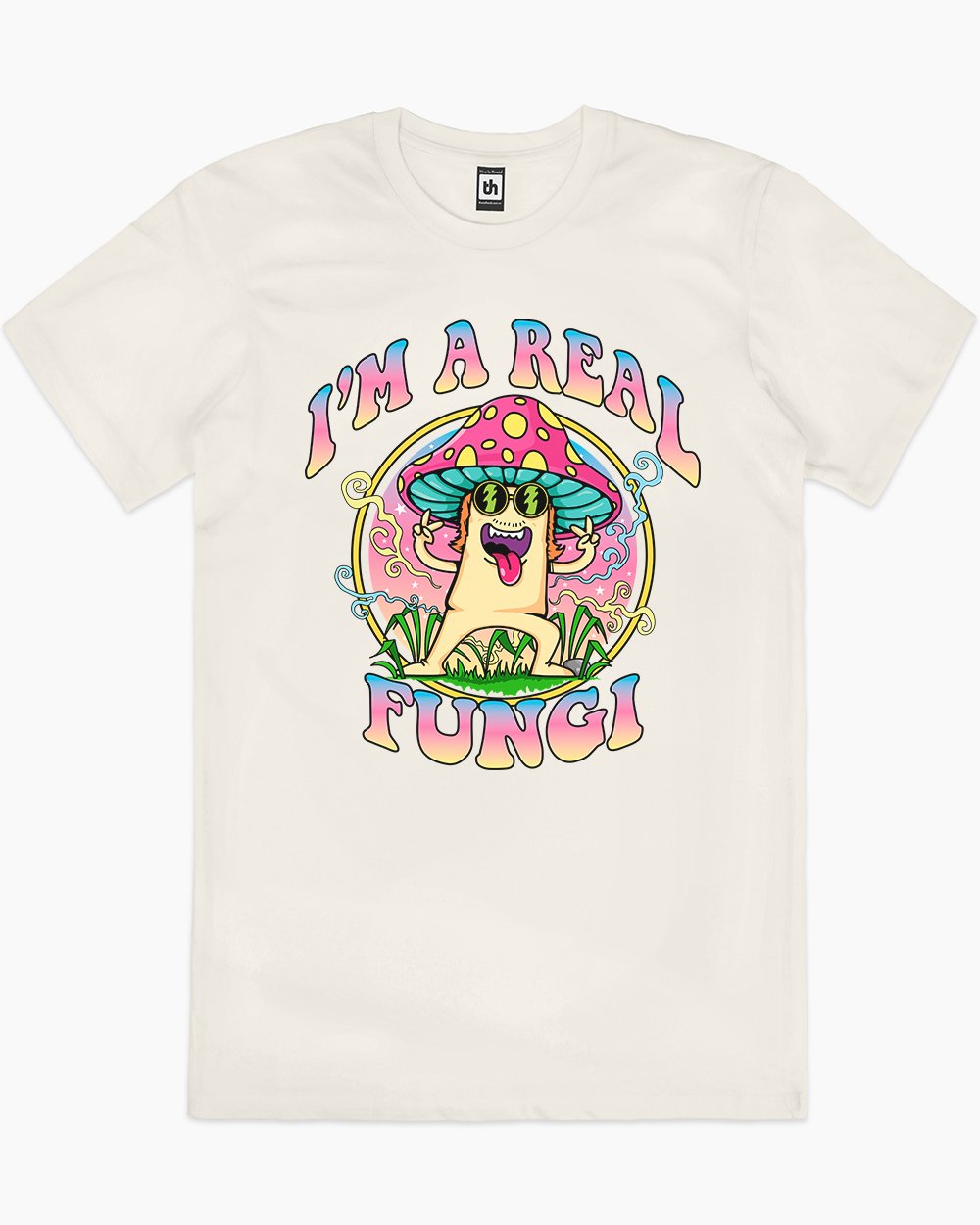 I'm a Real Fungi T-Shirt Australia Online #colour_natural