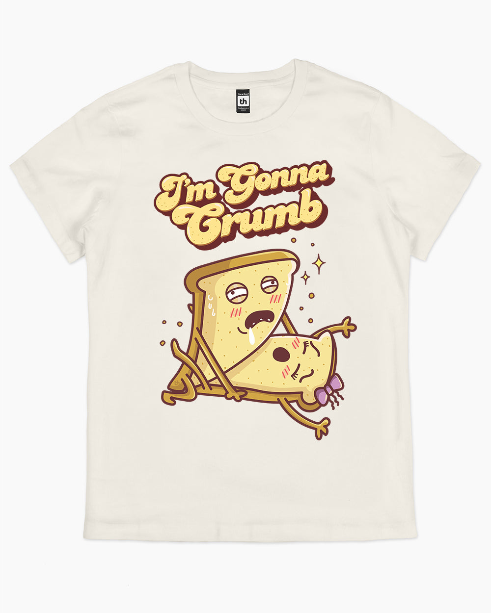 I'm Gonna Crumb T-Shirt Australia Online #colour_natural