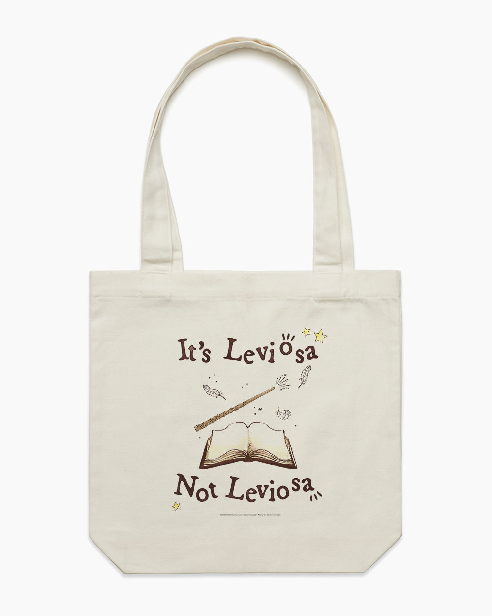 It's Leviosa not Leviosa Tote Bag Australia Online #colour_natural