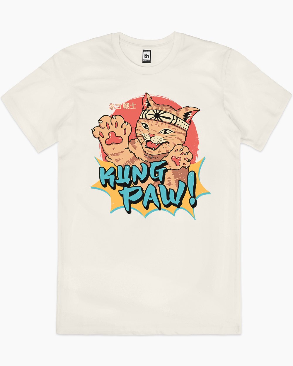 Kung Paw T-Shirt Australia Online #colour_natural