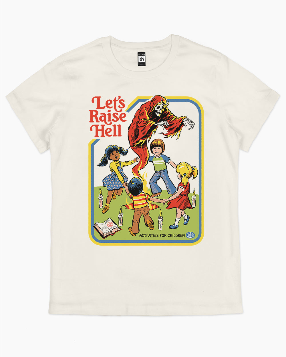 Let's Raise Hell T-Shirt Australia Online #colour_natural