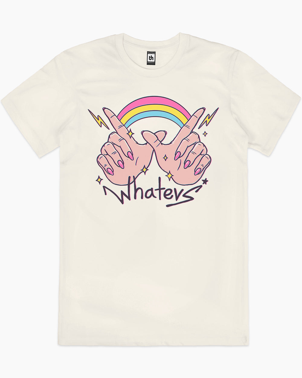 Whatevs! T-Shirt Australia Online #colour_natural