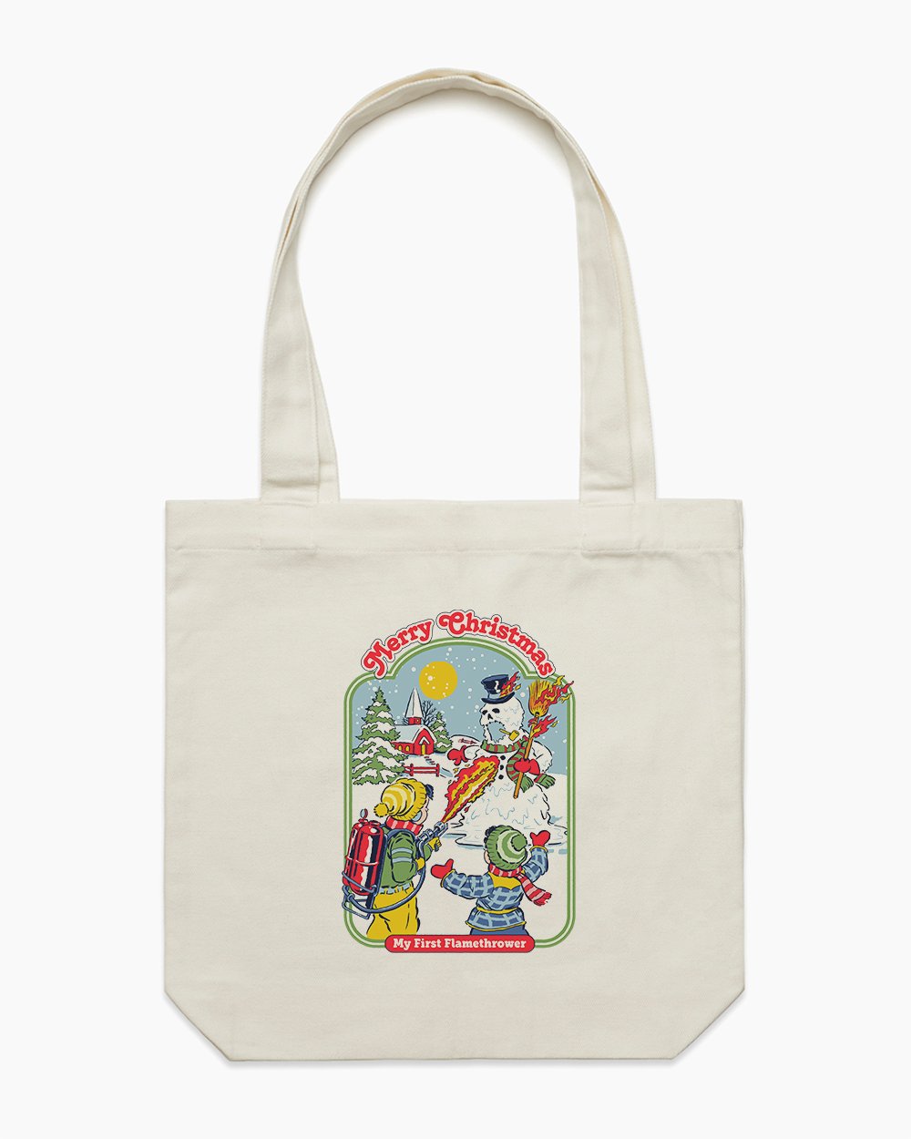 My First Flamethrower Tote Bag Australia Online #colour_natural