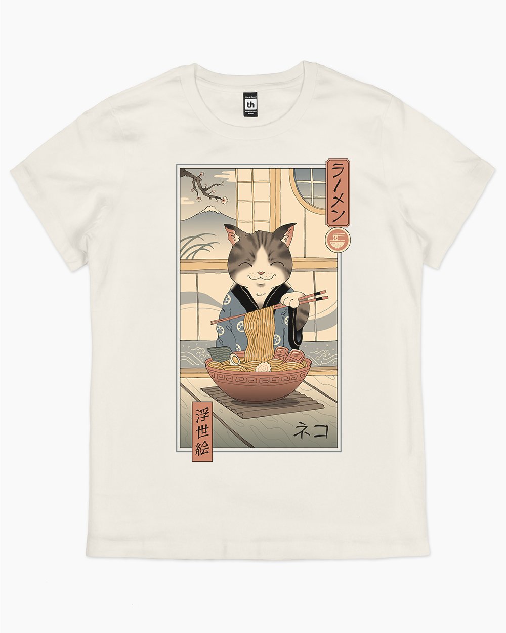 Japanese Neko Cat Short Sleeve Hoodie