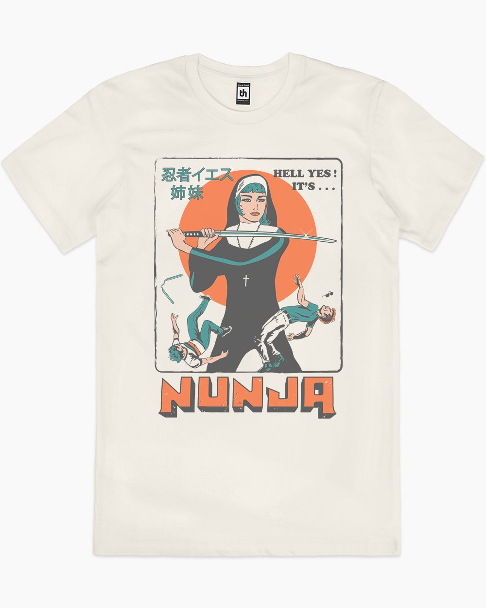 Nunja Volume 2 T-Shirt Australia Online #colour_natural