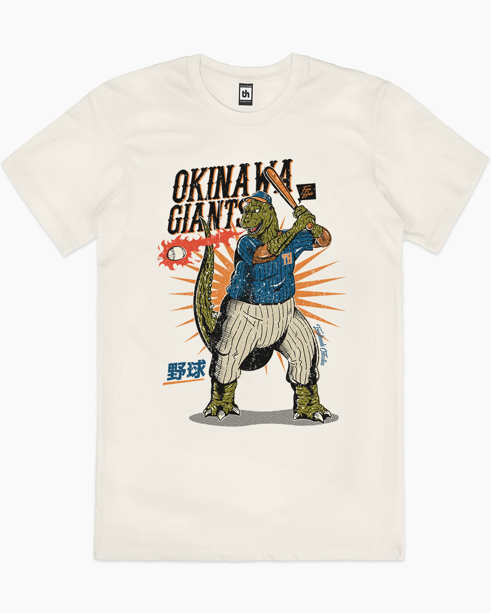 Okinawa Giants T-Shirt Australia Online #colour_natural