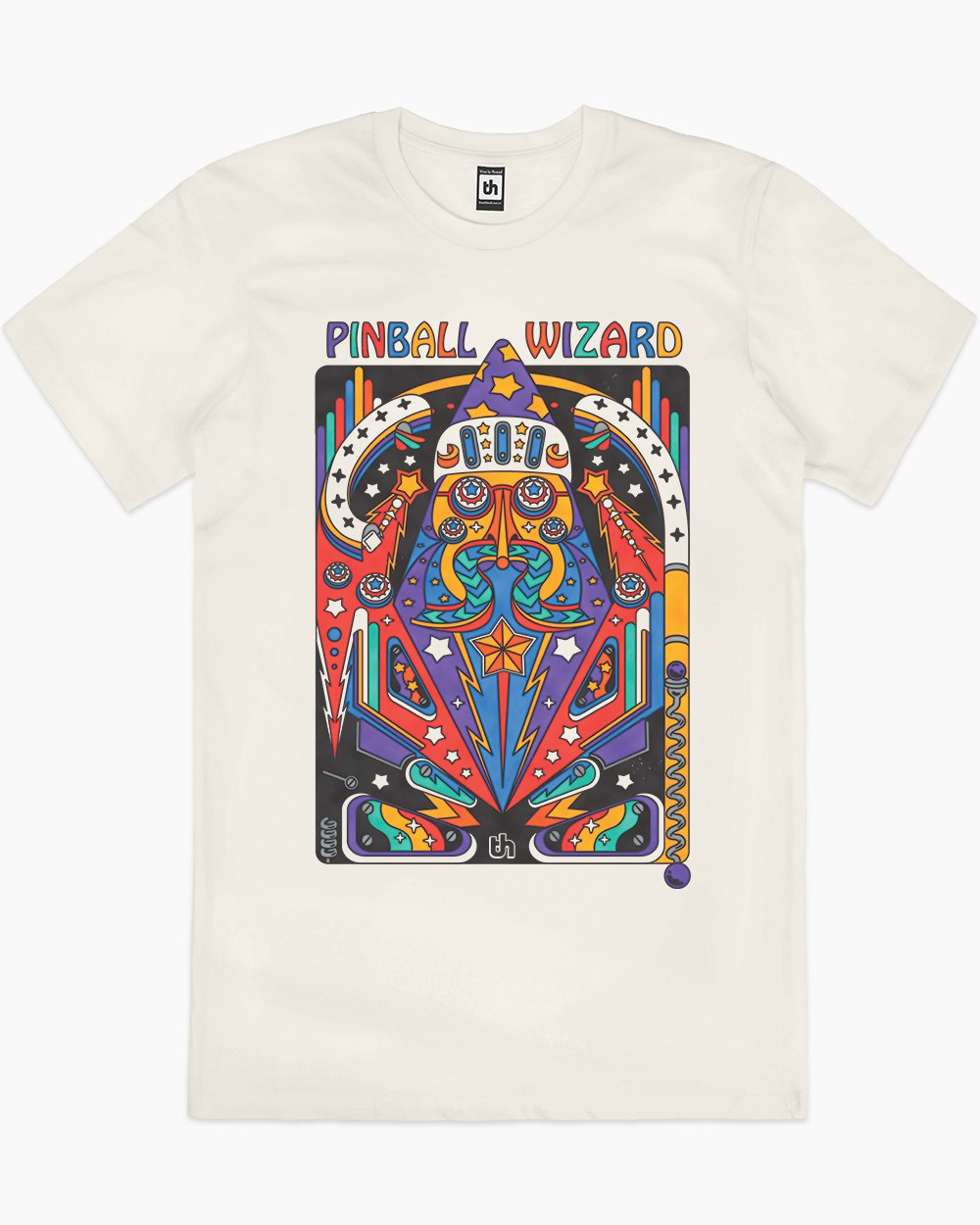 Pinball Wizard T-Shirt Australia Online #colour_natural
