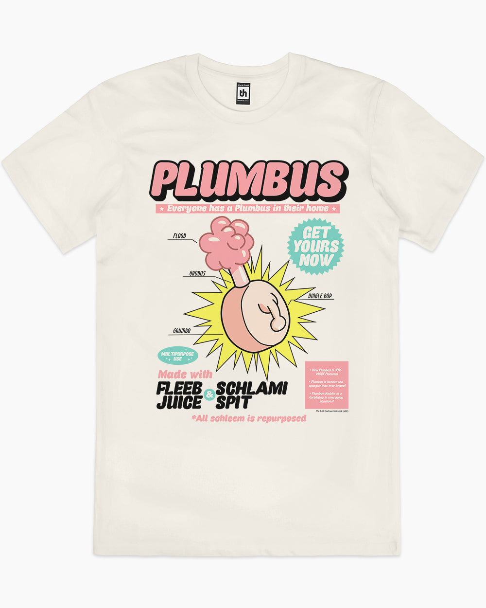 Plumbus T-Shirt Australia Online #colour_natural