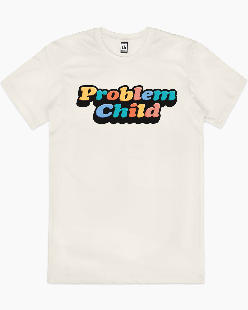 Problem Child T-Shirt Australia Online #colour_natural