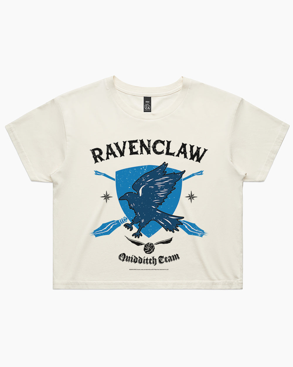 Ravenclaw Quidditch Team Crop Tee Australia Online #colour_natural
