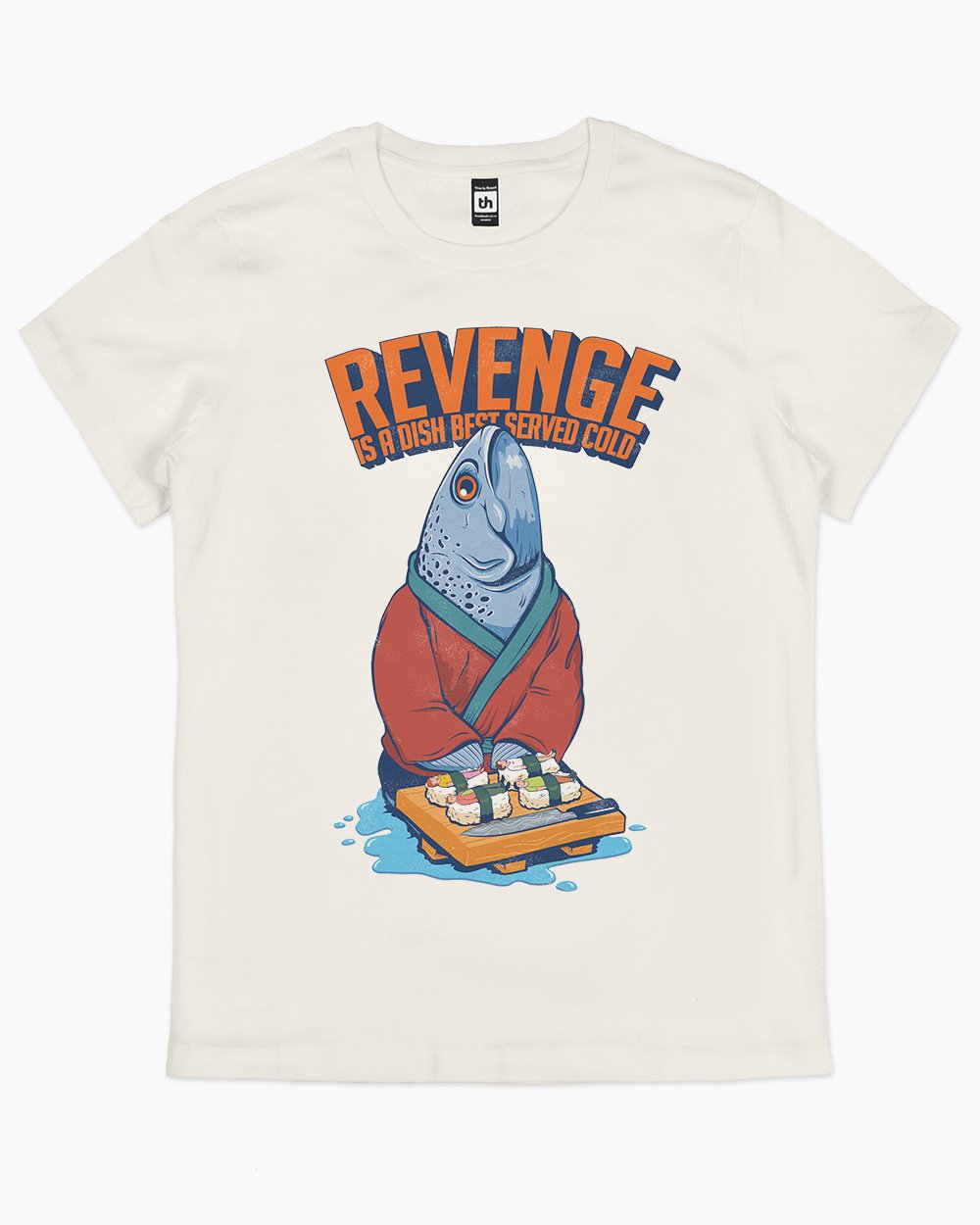 Revenge of the Sushi T-Shirt Australia Online #colour_natural