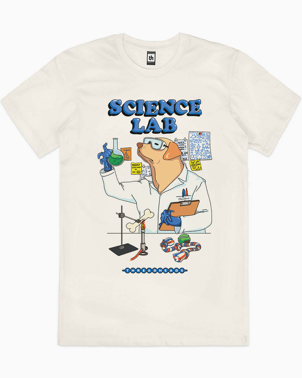 Science Lab T-Shirt Australia Online #colour_natural