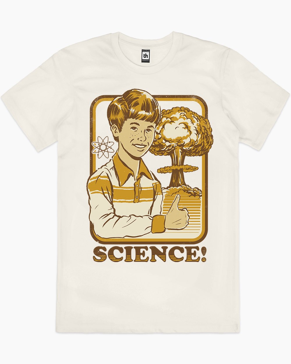 Science! T-Shirt Australia Online #colour_natural