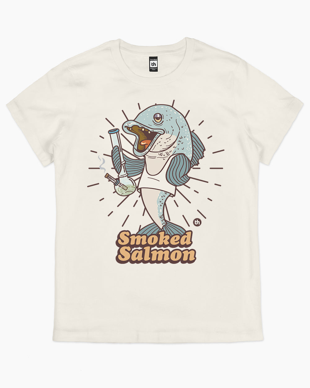 Smoked Salmon T-Shirt Australia Online #colour_natural