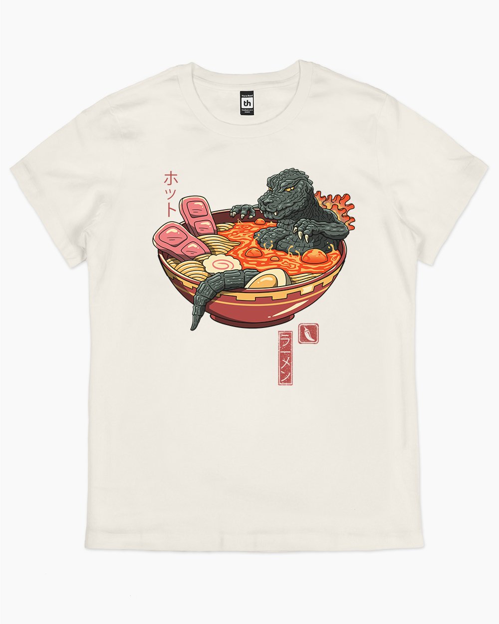 Spicy Lava Ramen King T-Shirt Australia Online #colour_natural