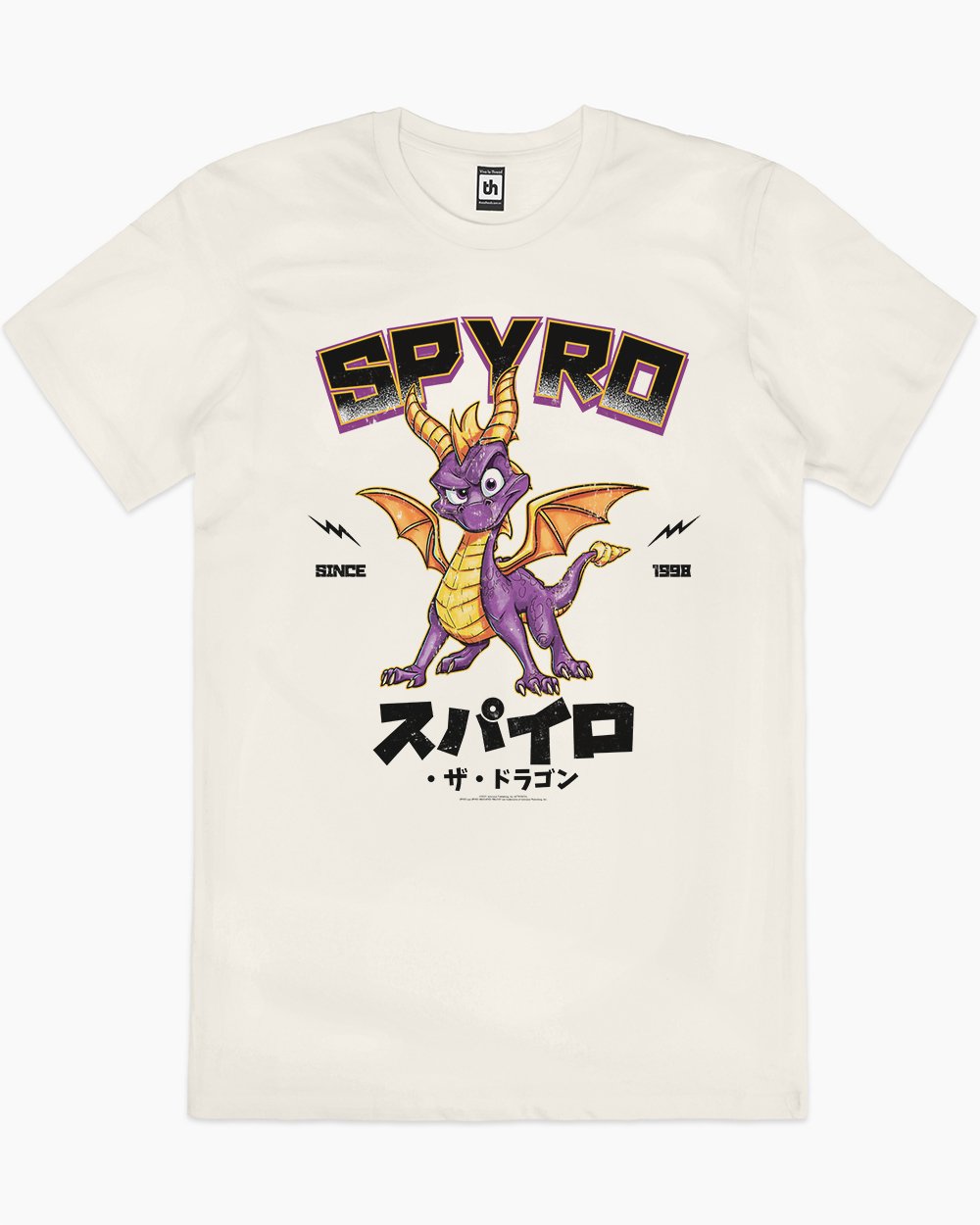 Spyro the Dragon JP T-Shirt Australia Online #colour_natural