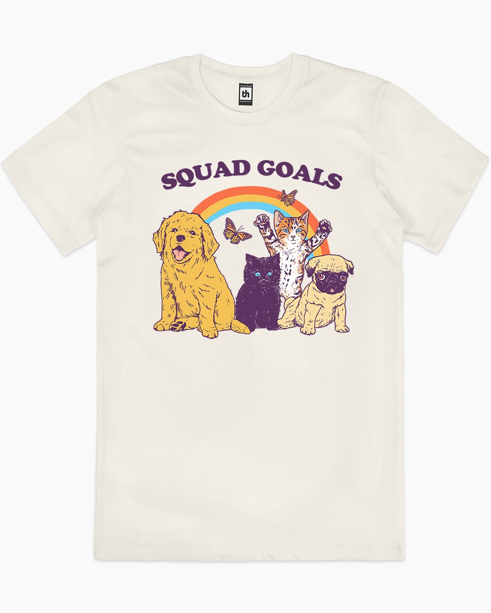 Squad Goals T-Shirt Australia Online #colour_natural