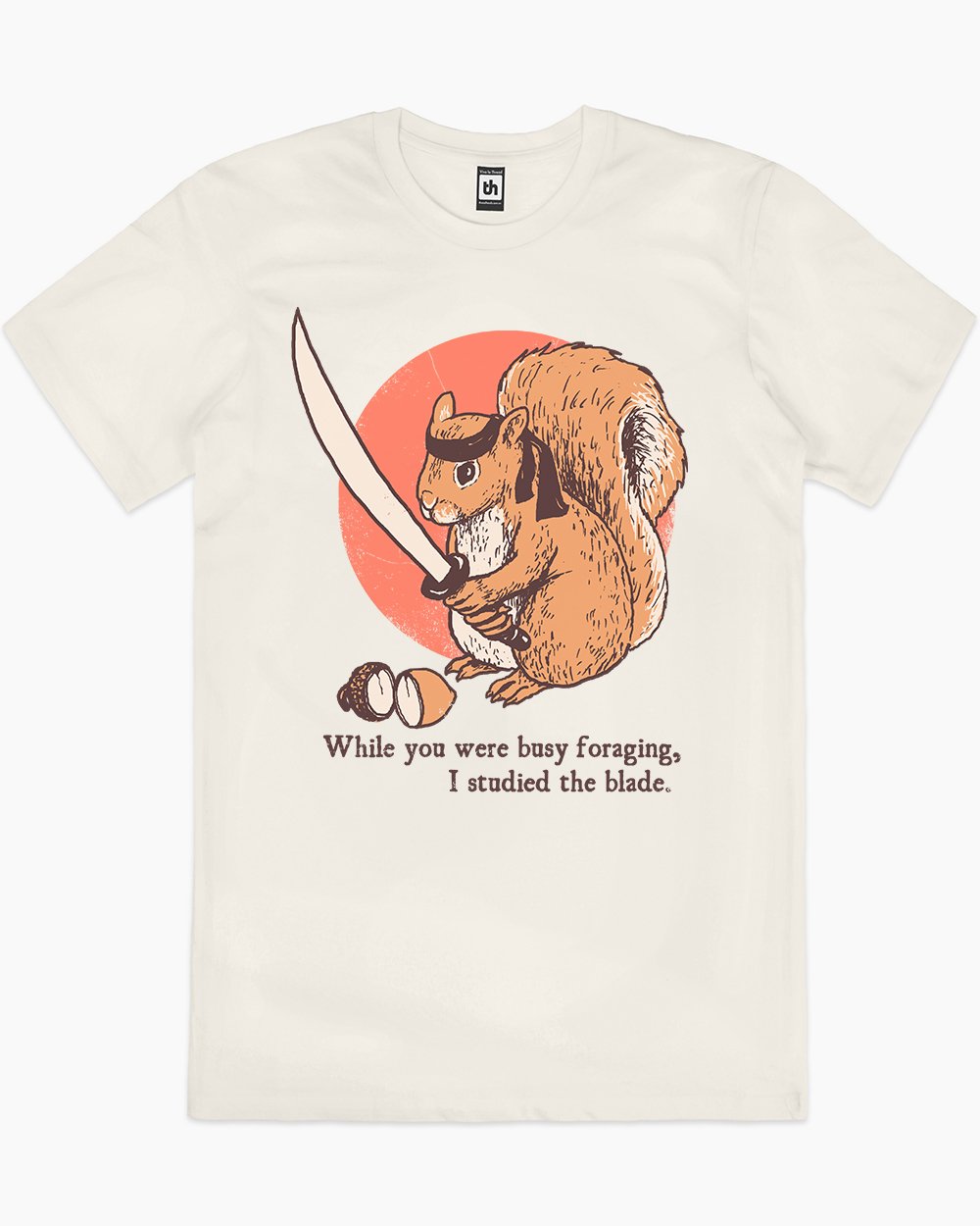Squirrel Blade T-Shirt Australia Online #colour_natural