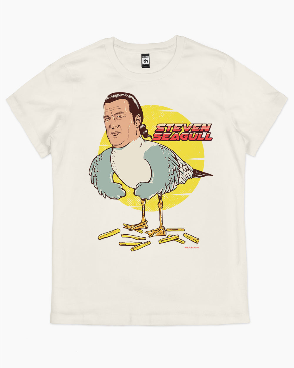 Steven Seagull T-Shirt Australia Online #colour_natural