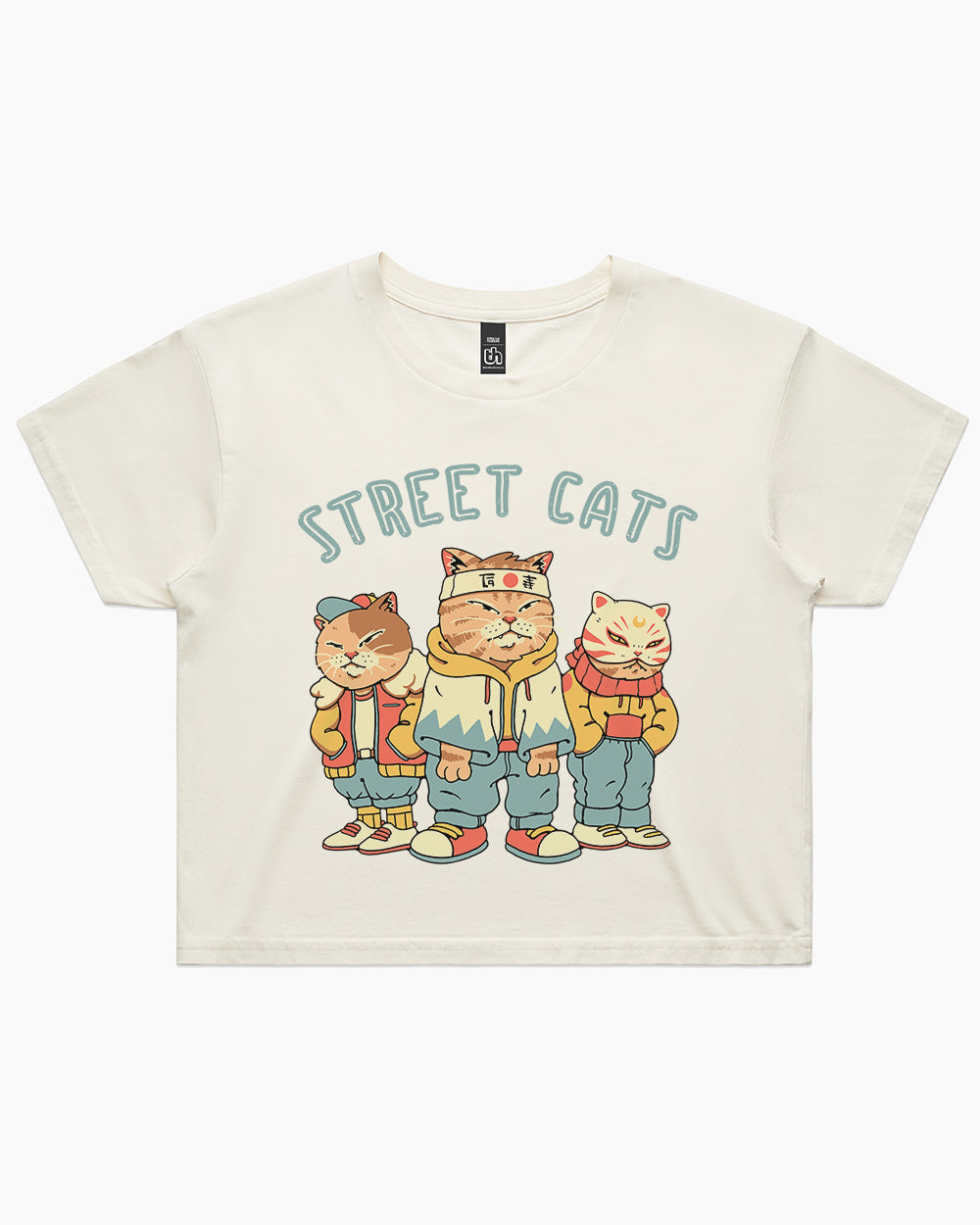 Street Cats Japan Crop Tee Australia Online #colour_natural