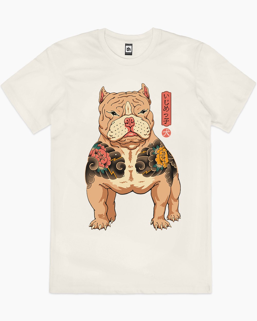 Tattooed Bully T-Shirt Australia Online #colour_natural