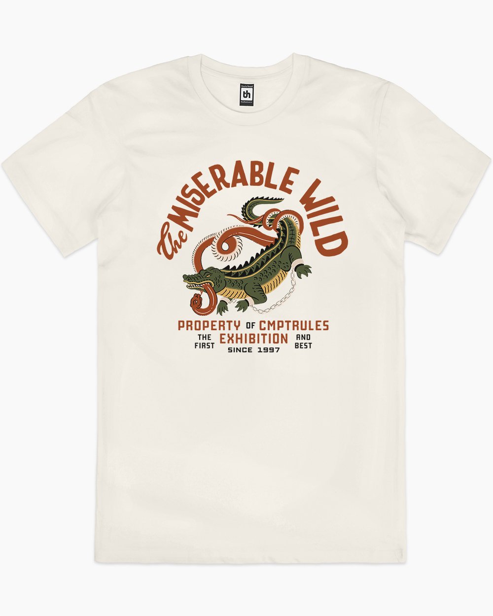 The Miserable Wild T-Shirt Australia Online #colour_natural