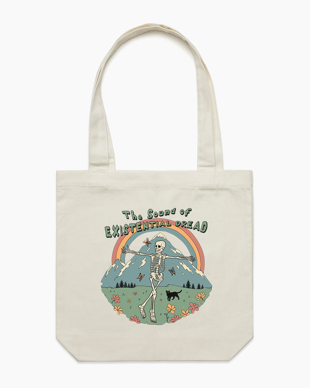 The Sound of Existential Dread Tote Bag Australia Online #colour_natural