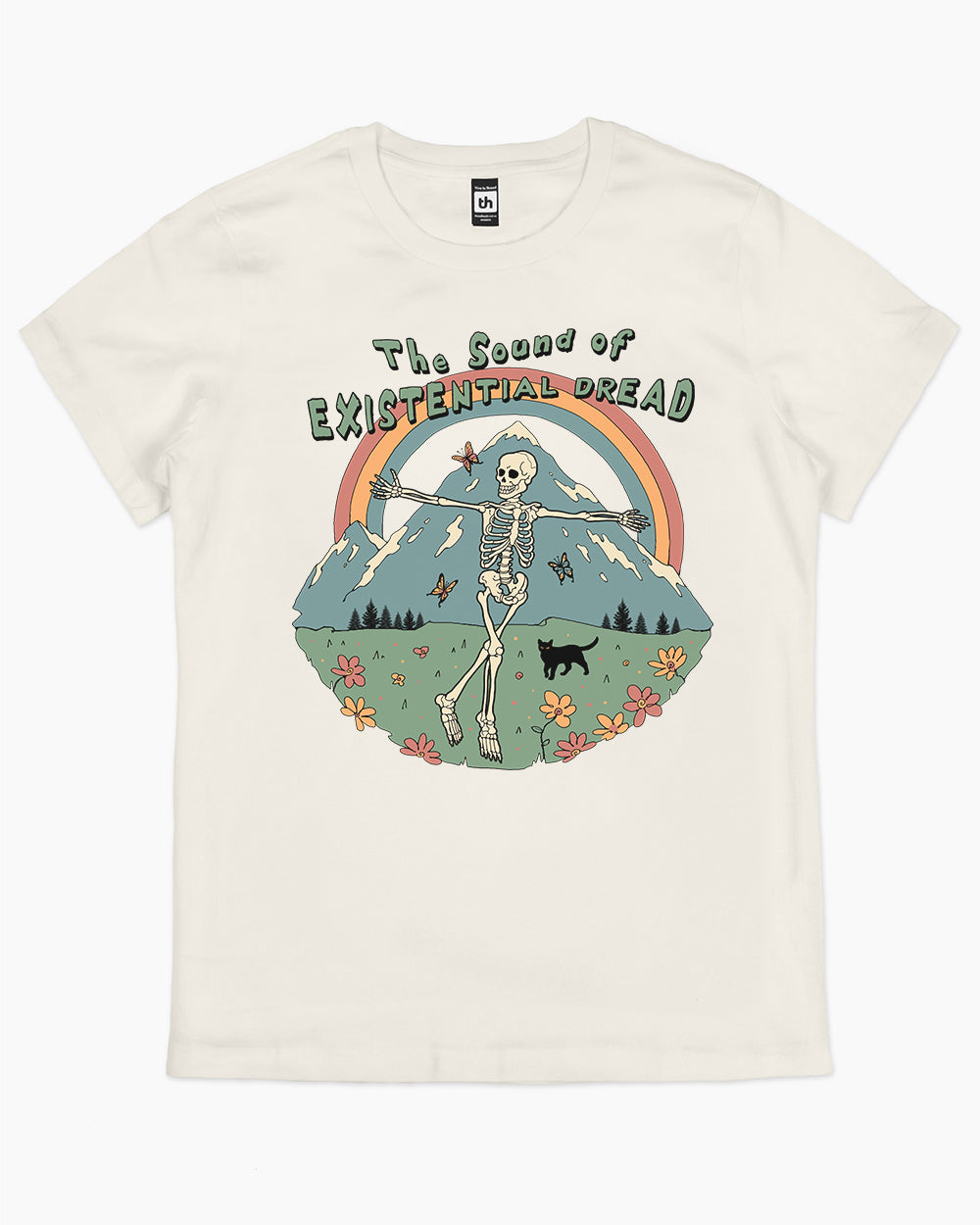 The Sound of Existential Dread T-Shirt Australia Online #colour_natural