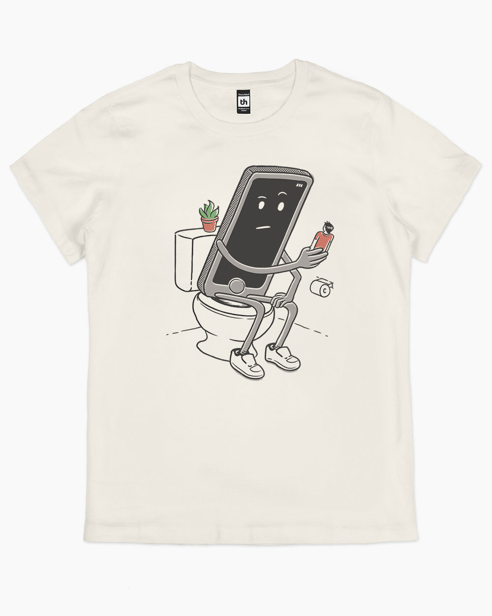 Toilet Humour T-Shirt Australia Online #colour_natural
