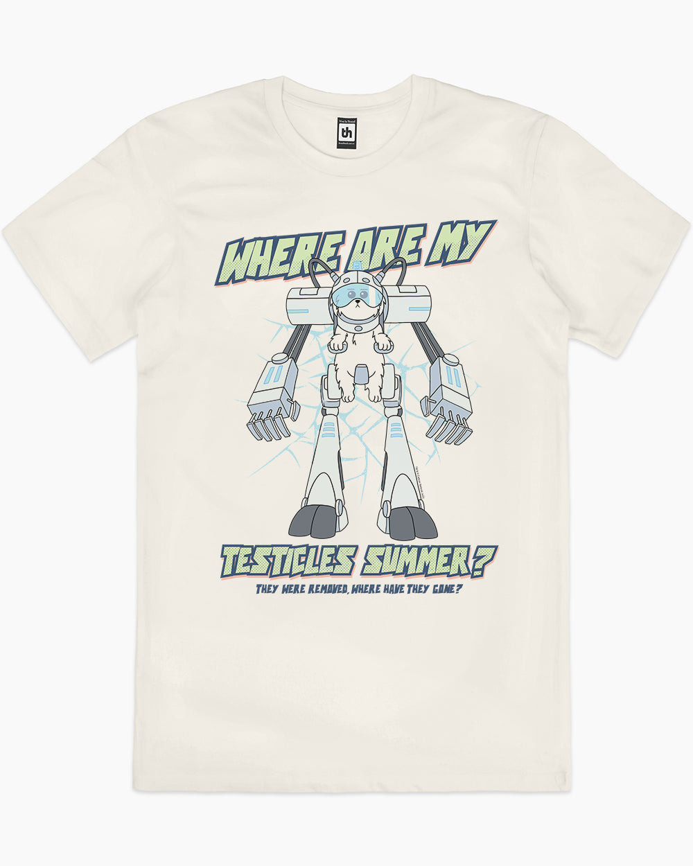 Where Are My Testicles Summer T-Shirt Australia Online #colour_natural