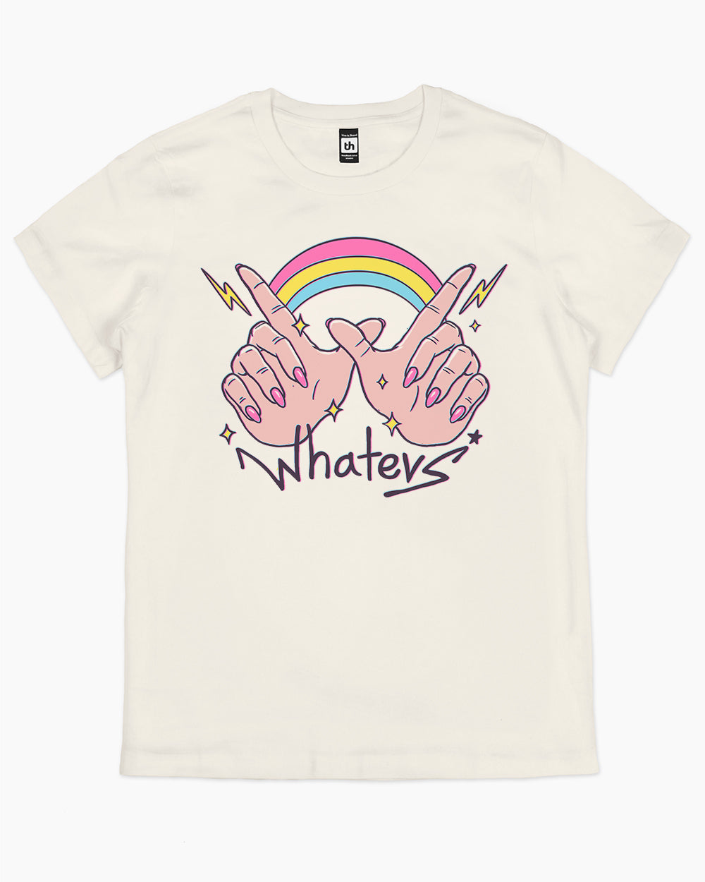 Whatevs! T-Shirt Australia Online #colour_natural