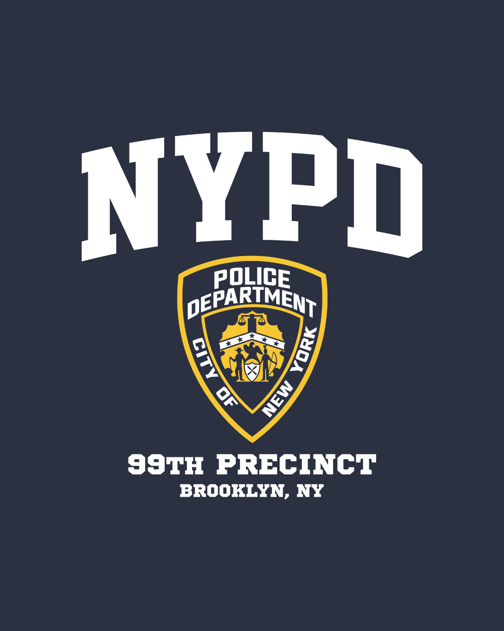 99th Precinct Kids T-Shirt Australia Online #colour_navy